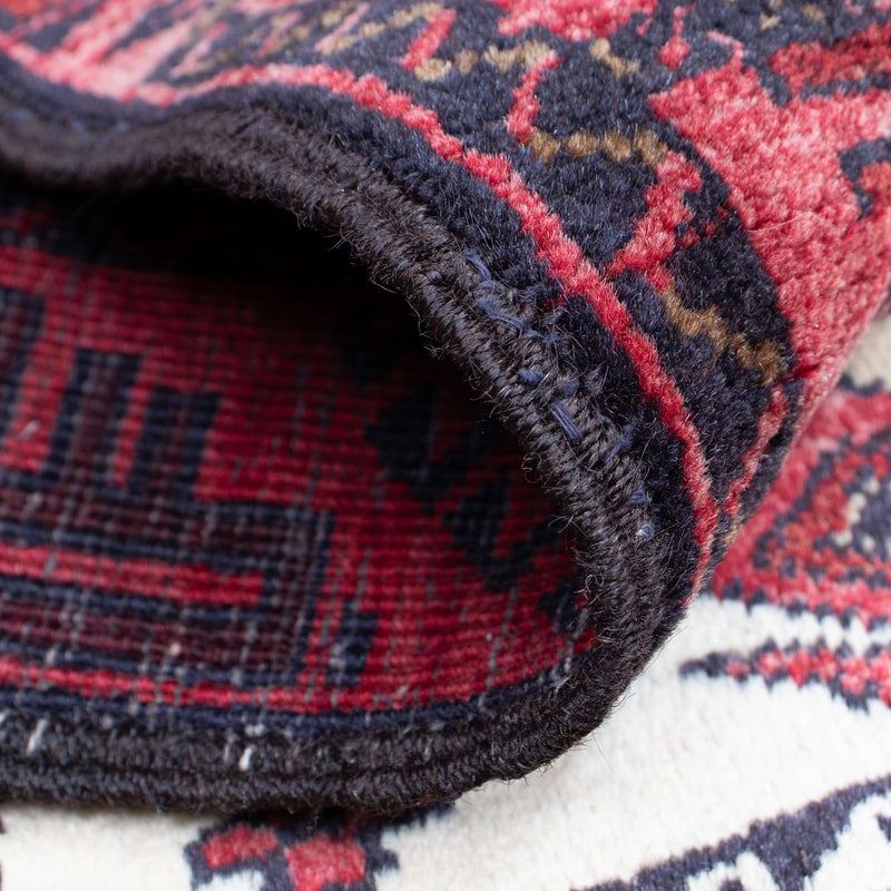 Belutsch Rug - 146 x 77 cm - light red