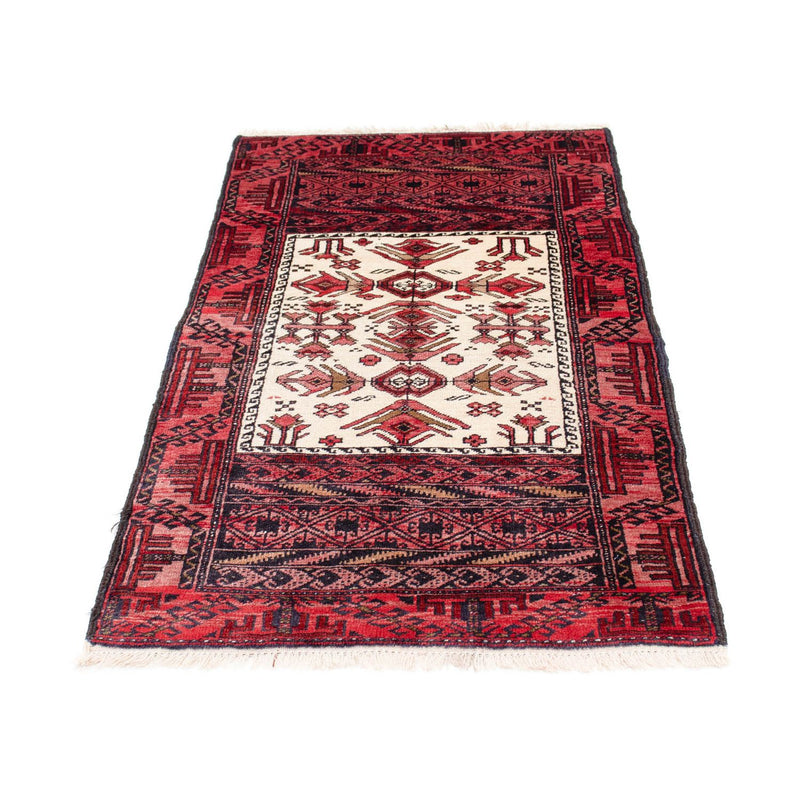 Belutsch Rug - 146 x 77 cm - light red