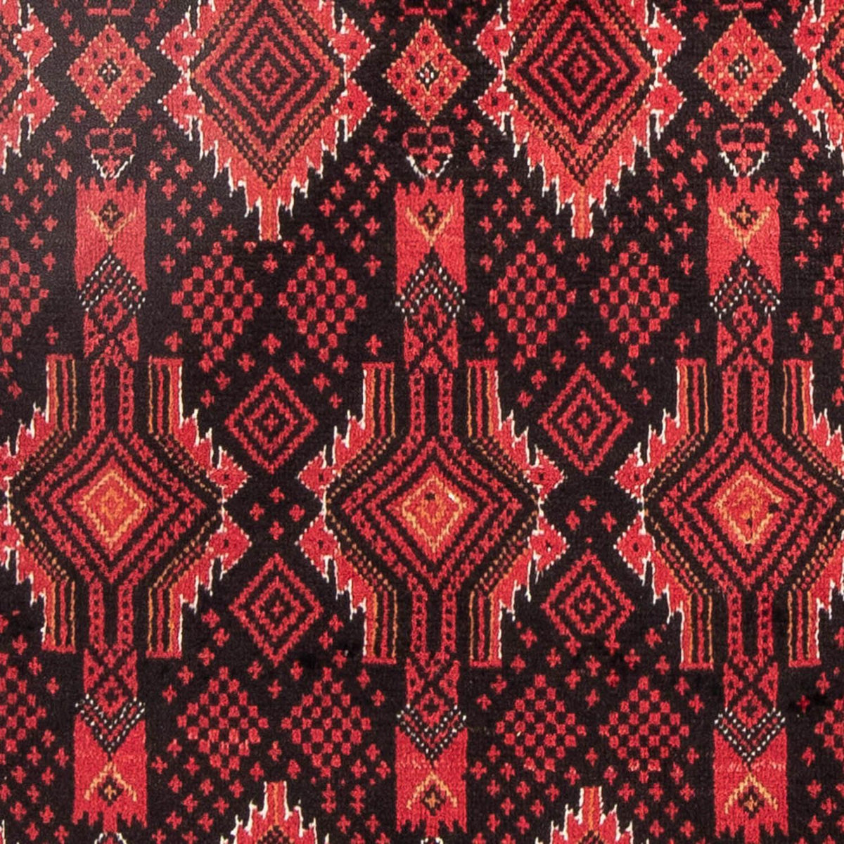 Runner Belutsch Rug - 187 x 103 cm - red