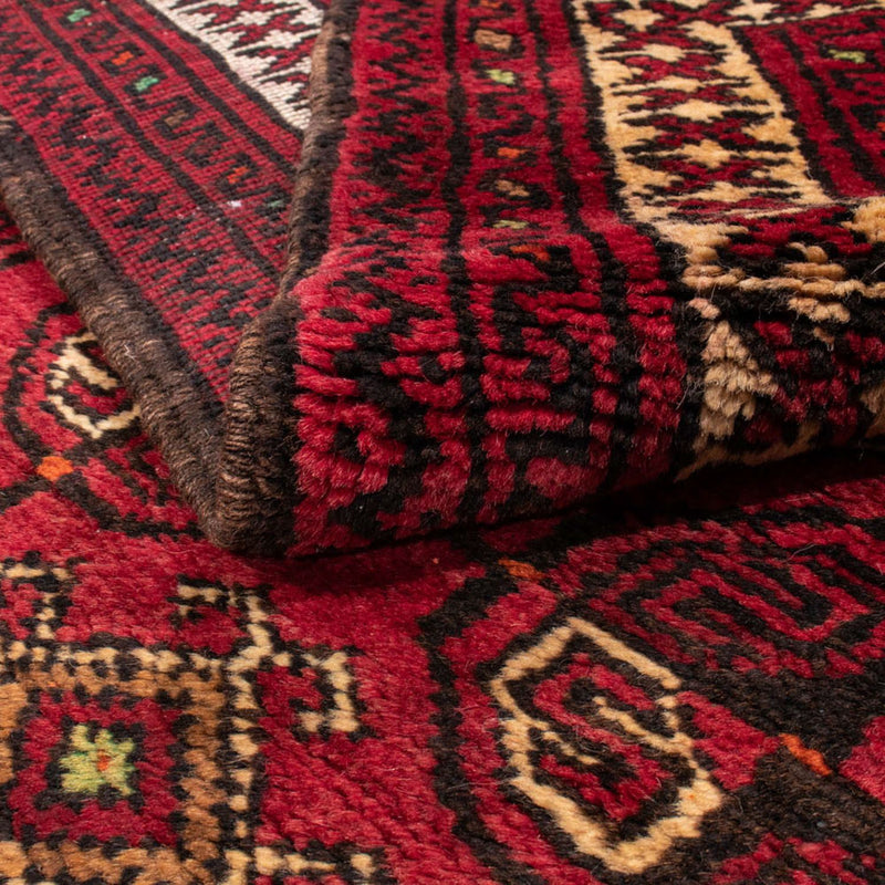 Belutsch Rug - 190 x 138 cm - dark red