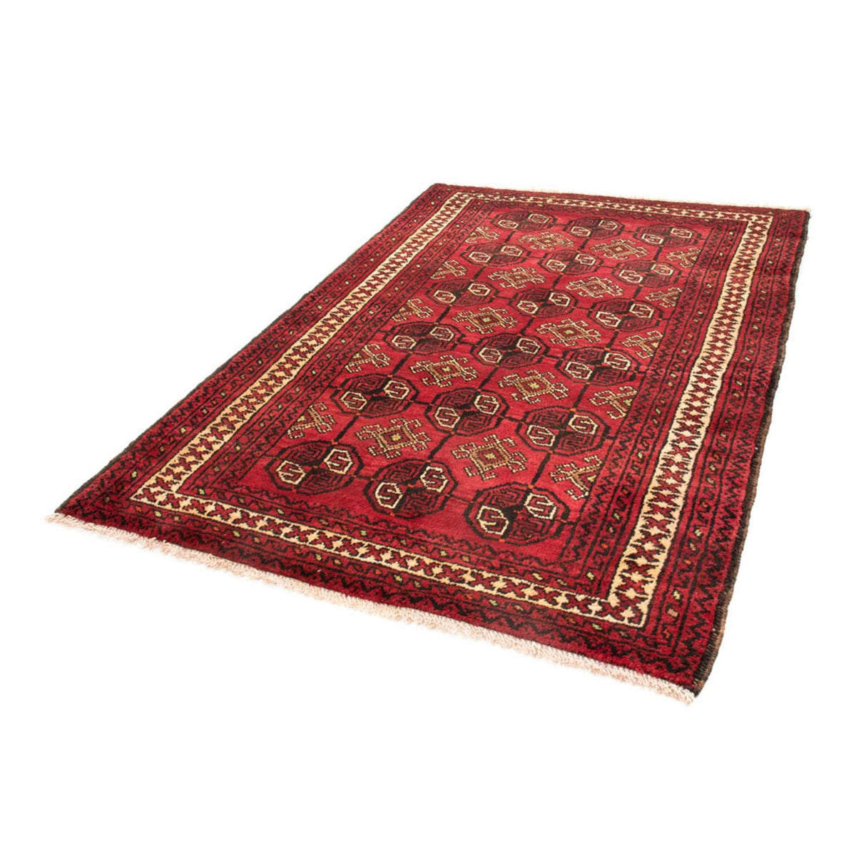 Belutsch Rug - 190 x 138 cm - dark red
