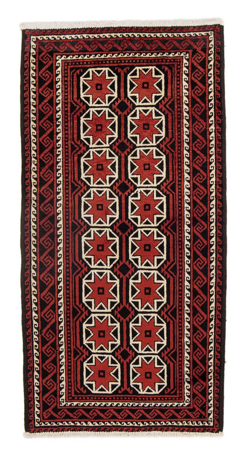 Belutsch Rug - 158 x 82 cm - dark red
