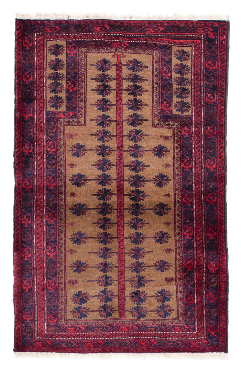 Belutsch Rug - 147 x 89 cm - brown