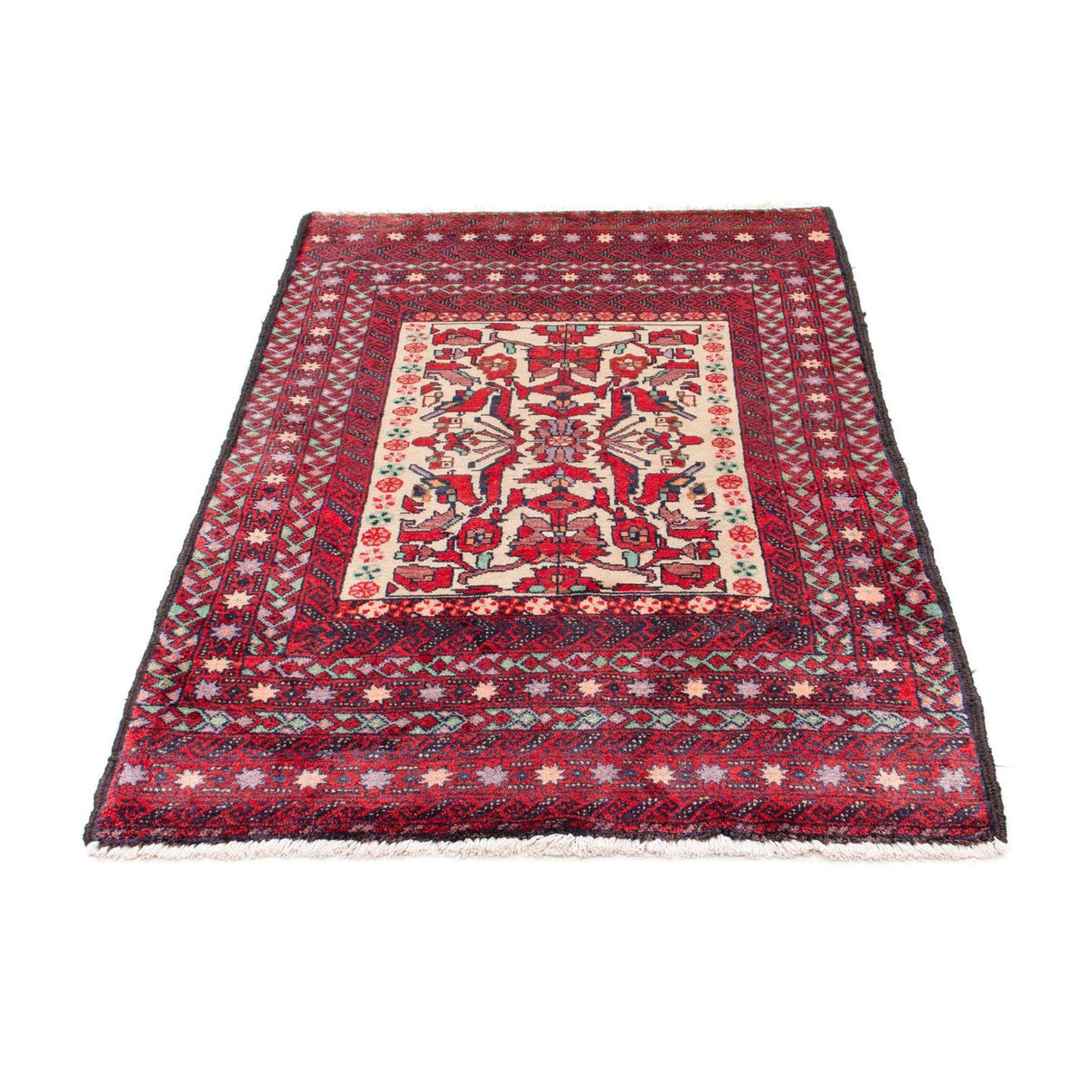 Belutsch Rug - 152 x 93 cm - red