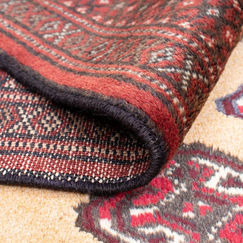 Belutsch Rug - 143 x 116 cm - light brown