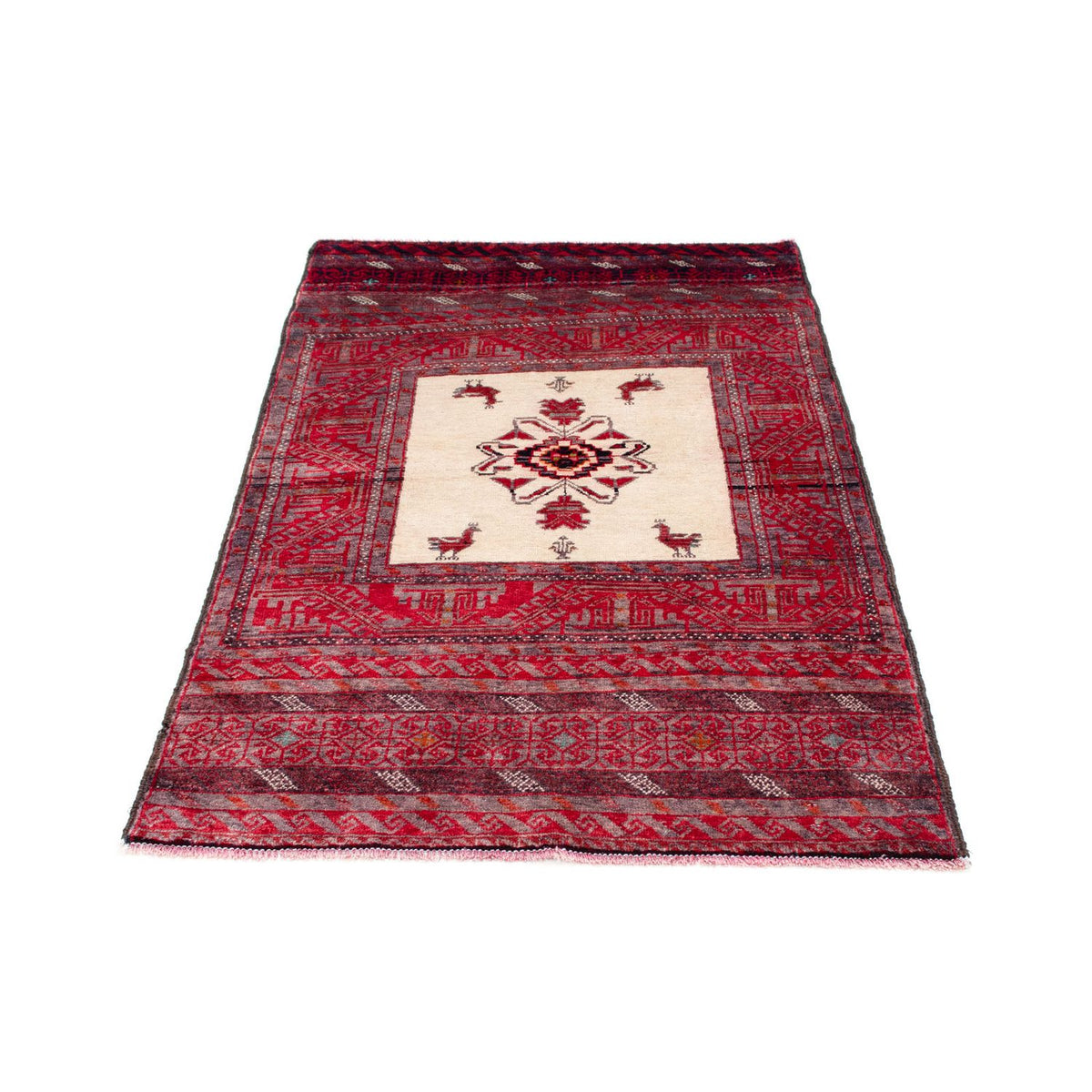 Belutsch Rug - 152 x 91 cm - light red