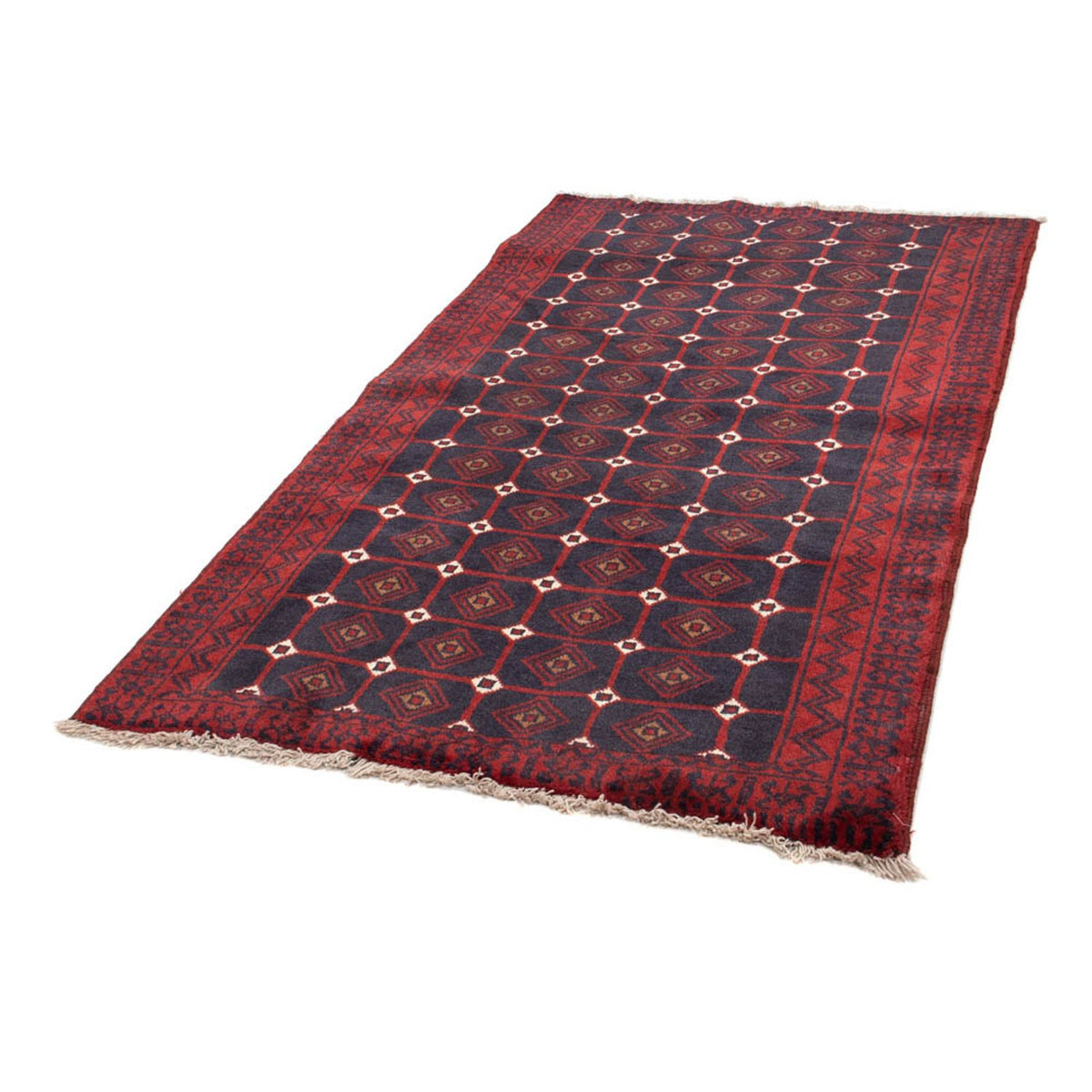 Runner Belutsch Rug - 177 x 106 cm - red