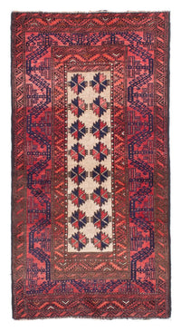 Belutsch Rug - 158 x 82 cm - light red