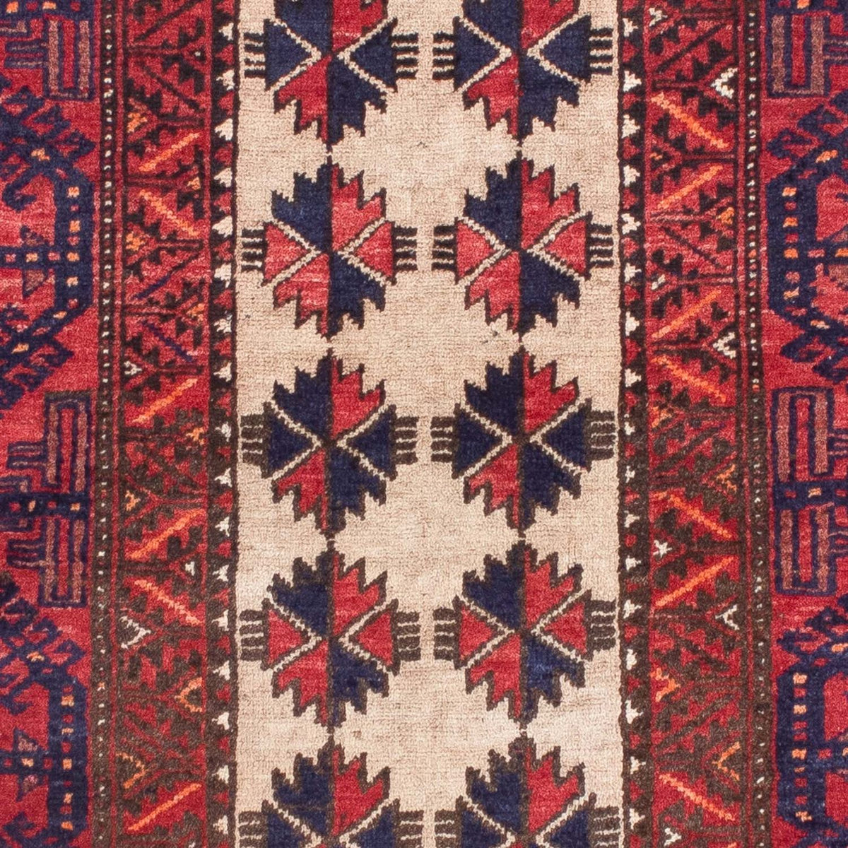 Belutsch Rug - 158 x 82 cm - light red
