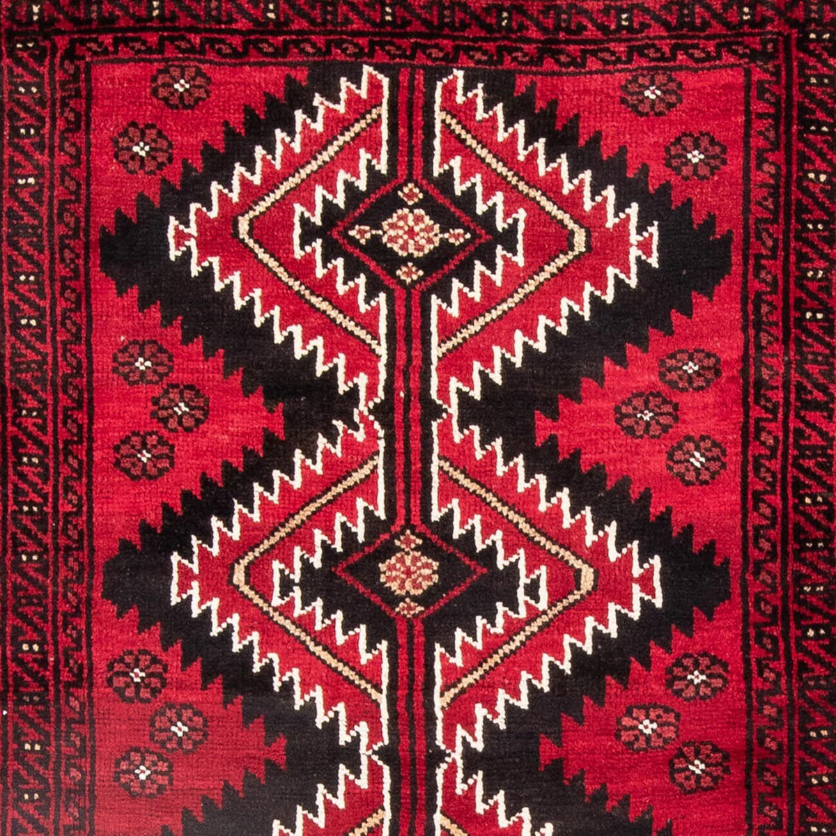 Belutsch Rug - 190 x 134 cm - red