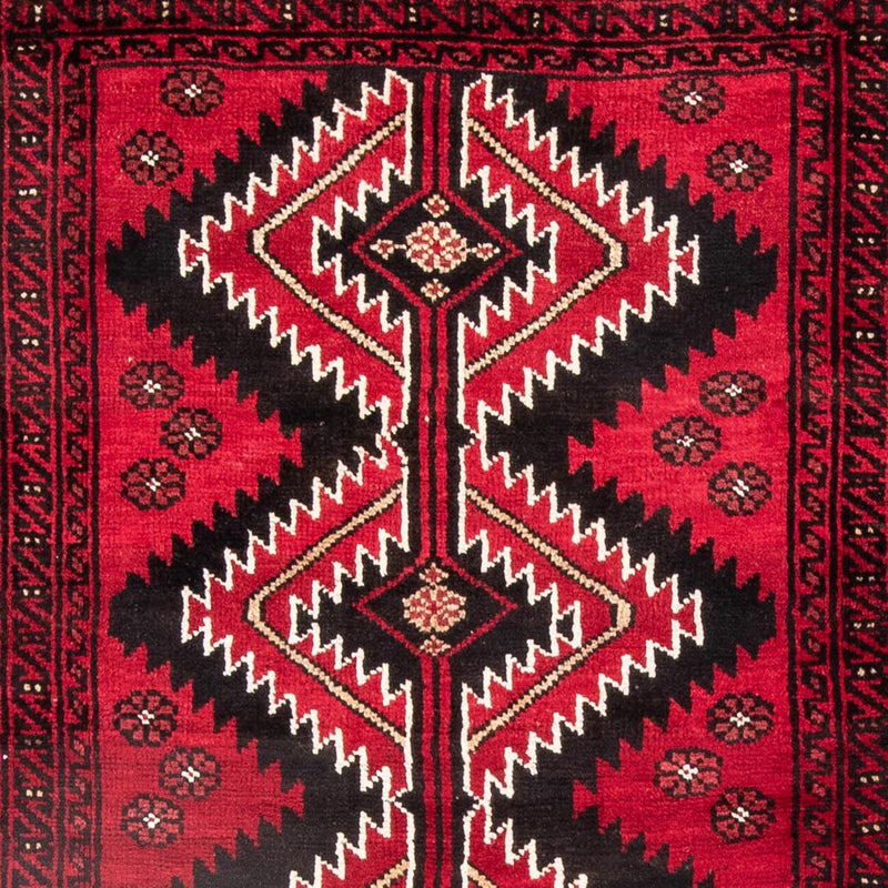 Belutsch Rug - 190 x 134 cm - red
