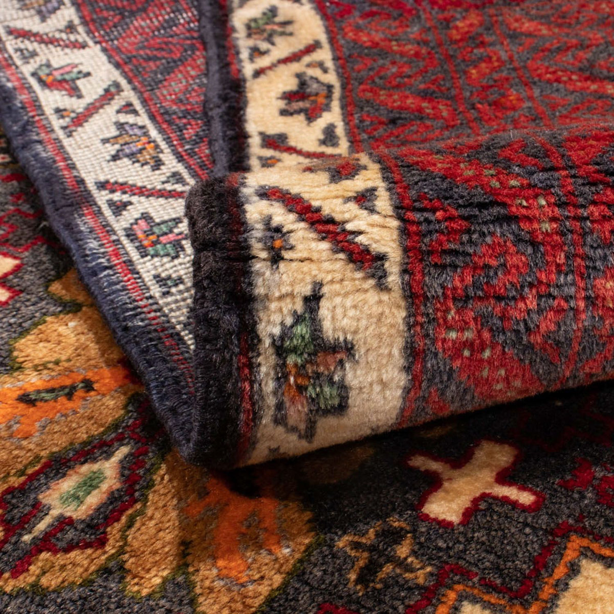 Runner Belutsch Rug - 175 x 97 cm - red