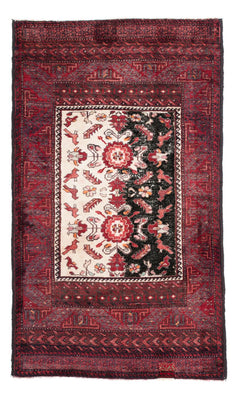 Belutsch Rug - 155 x 92 cm - dark red
