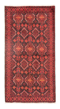 Runner Belutsch Rug - 190 x 104 cm - red