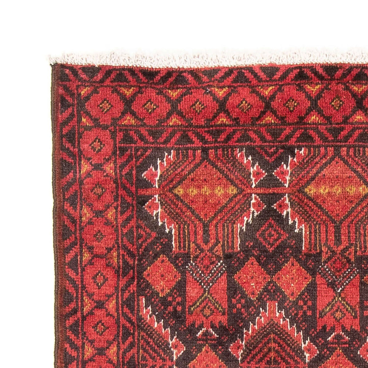 Runner Belutsch Rug - 190 x 104 cm - red
