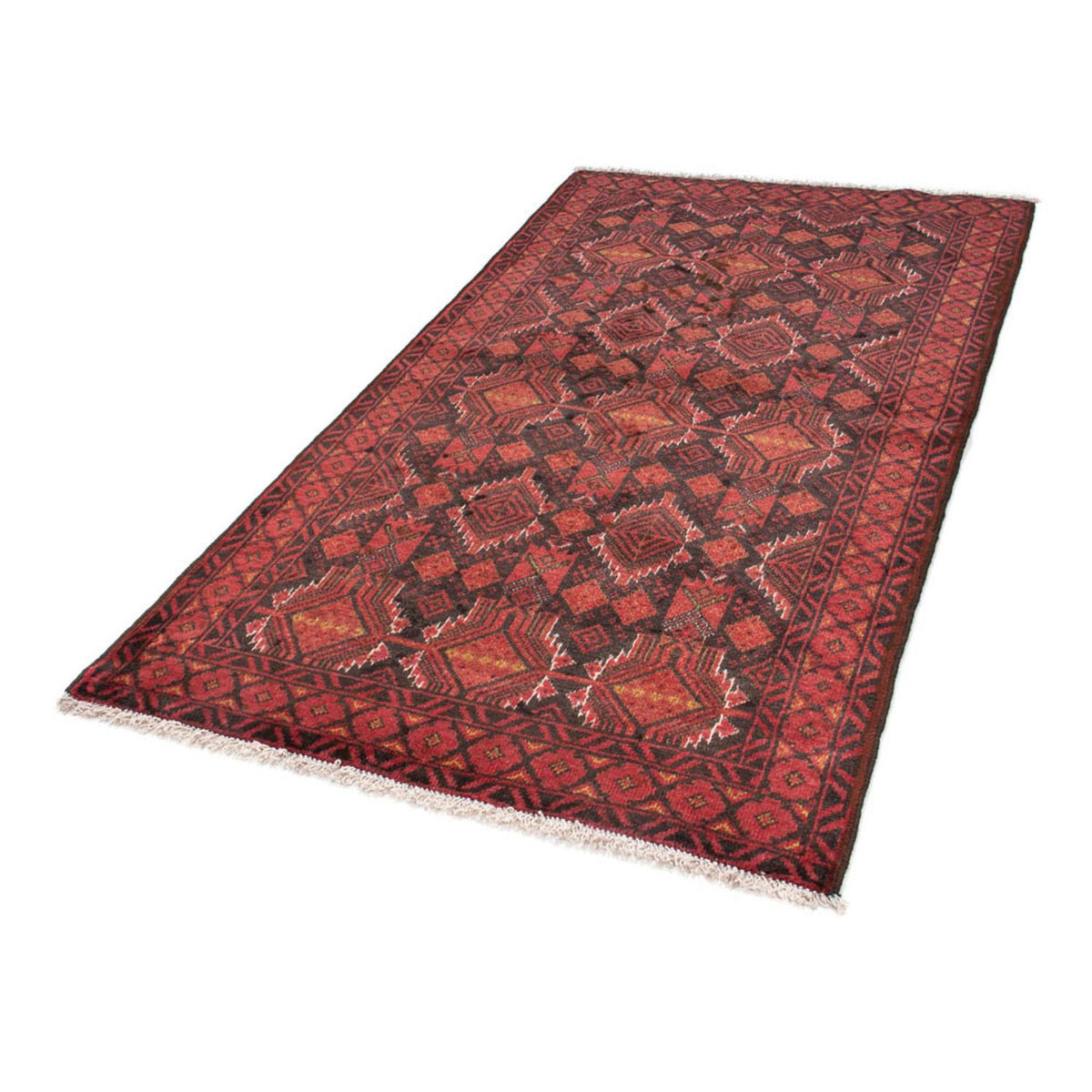 Runner Belutsch Rug - 190 x 104 cm - red