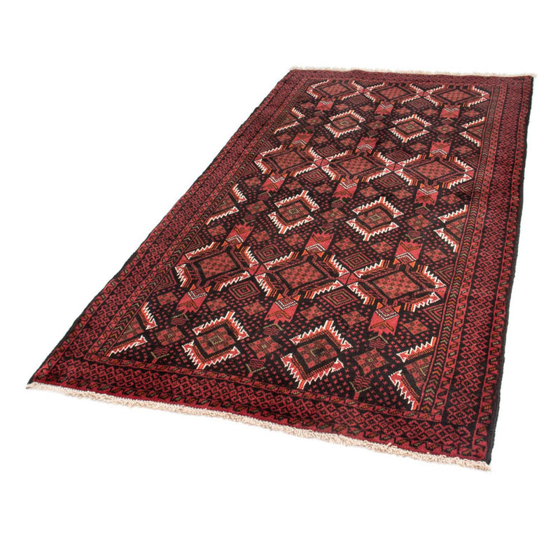 Runner Belutsch Rug - 206 x 113 cm - dark red