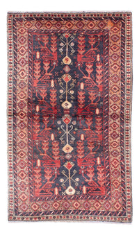 Belutsch Rug - 150 x 85 cm - dark blue