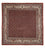 Perser Rug - Classic square  - 197 x 196 cm - dark red