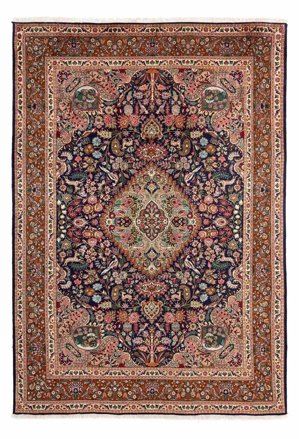 Perser Rug - Tabriz - Royal - 300 x 202 cm - dark blue