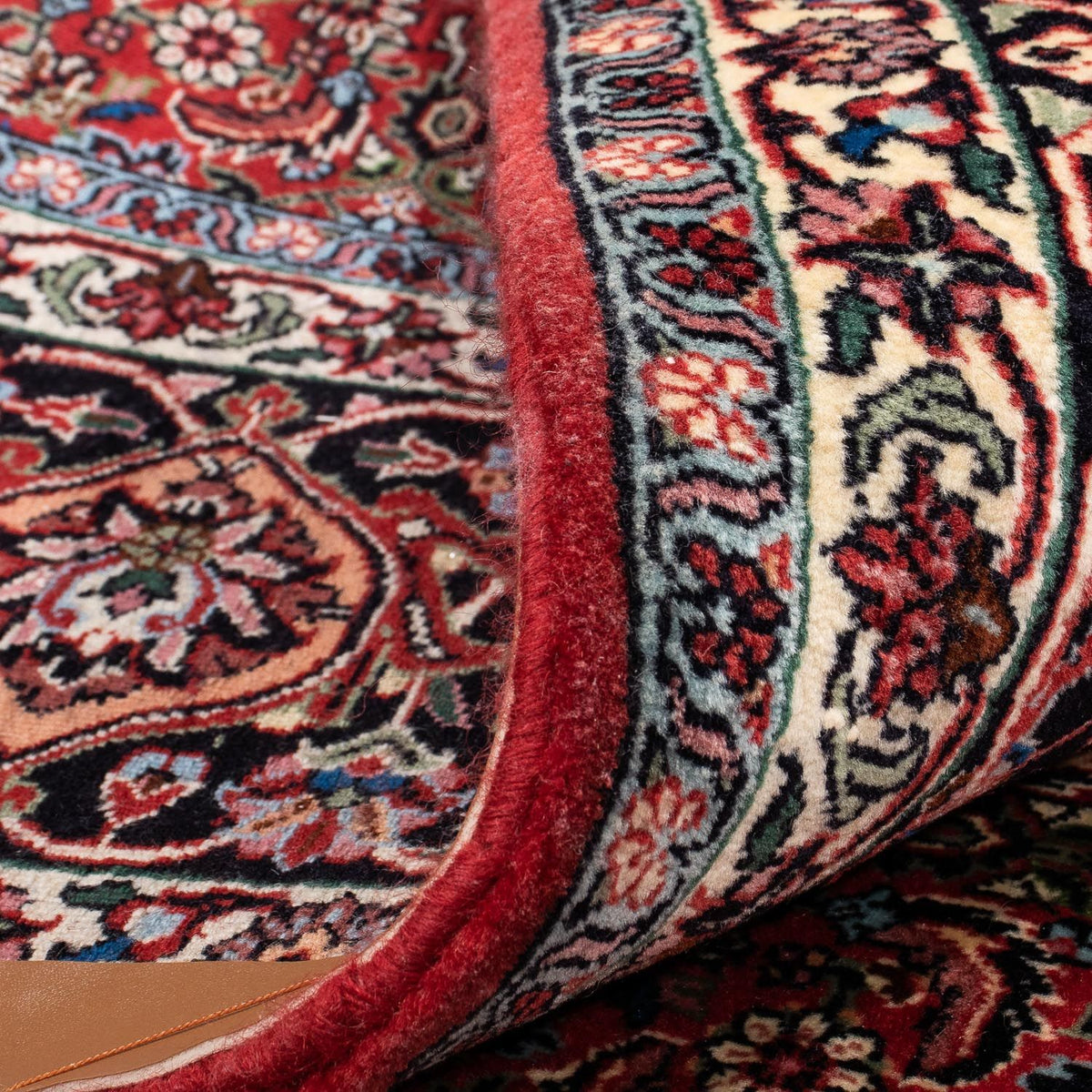 Perser Rug - Bidjar - 300 x 252 cm - dark red