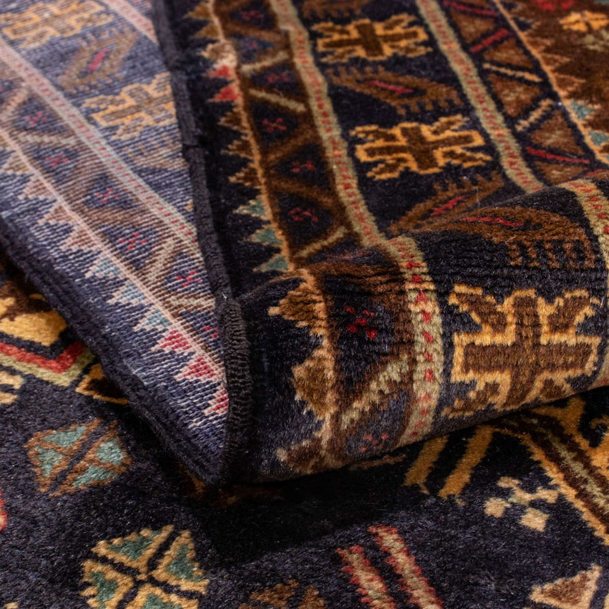 Runner Belutsch Rug - 220 x 109 cm - dark blue