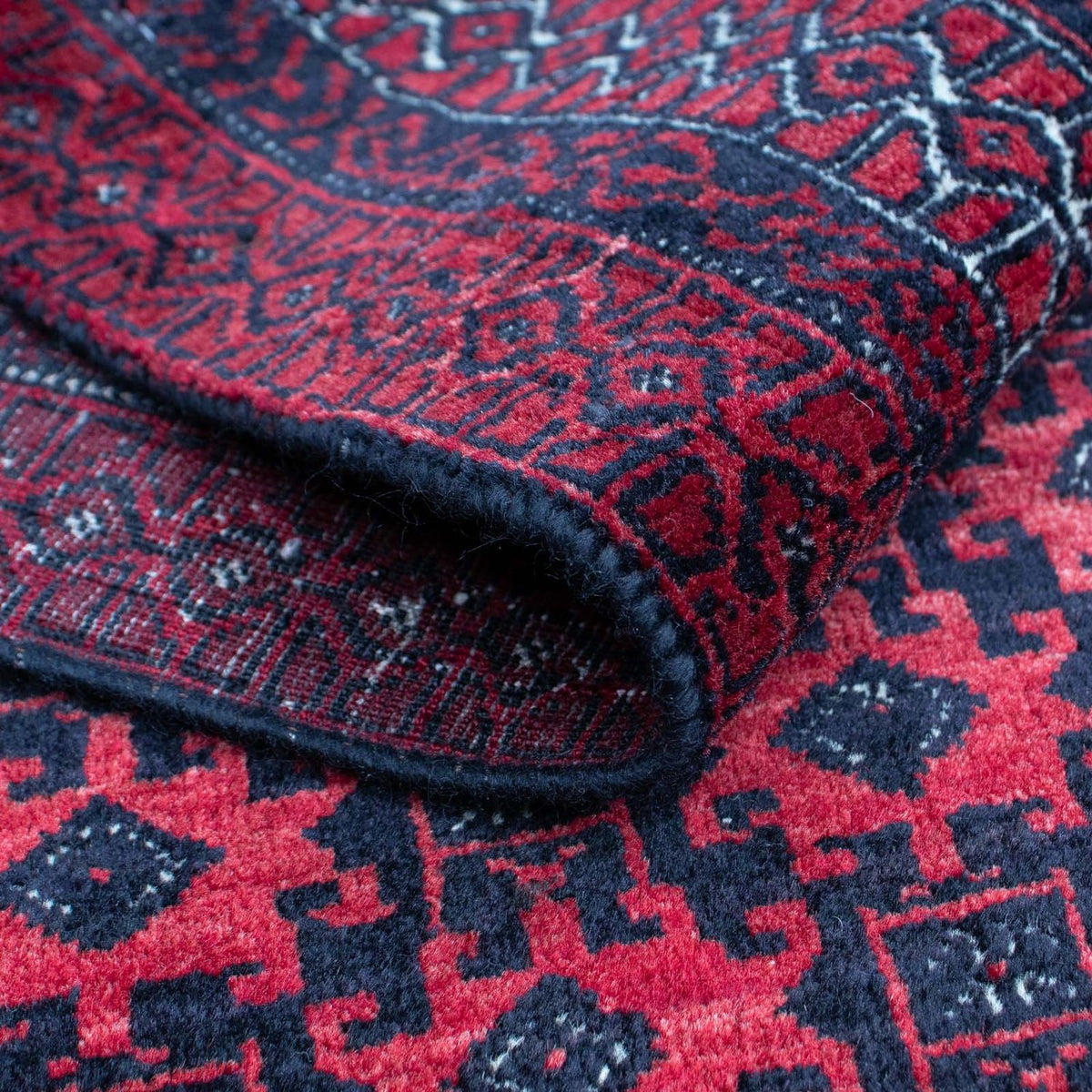 Belutsch Rug - 150 x 89 cm - dark red