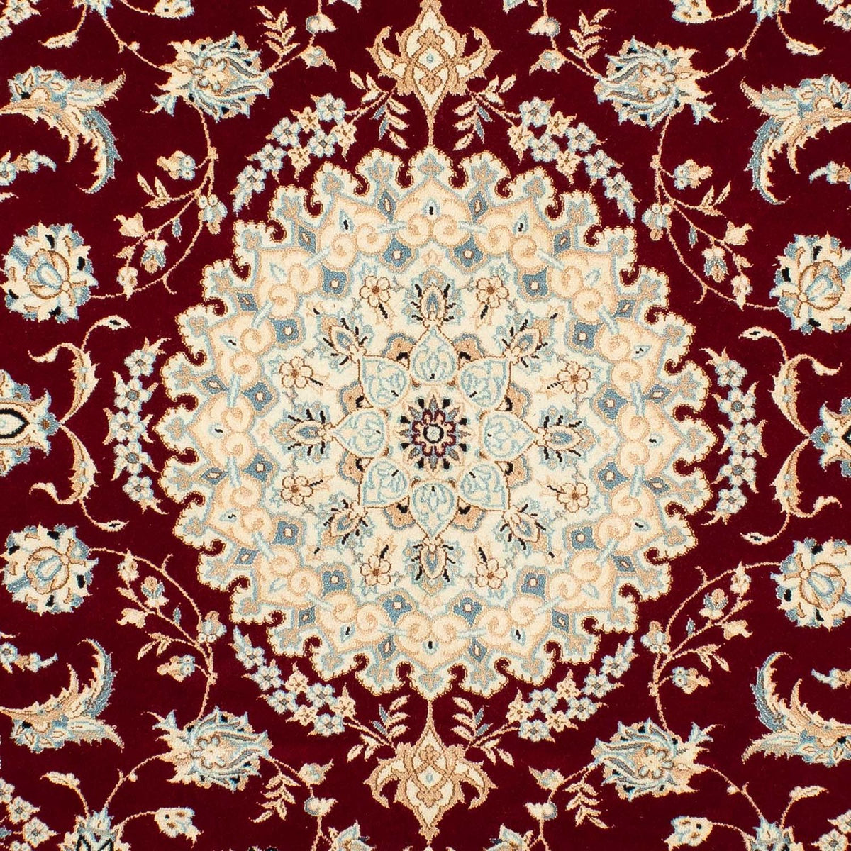 Perser Rug - Nain - Royal - 236 x 157 cm - dark red