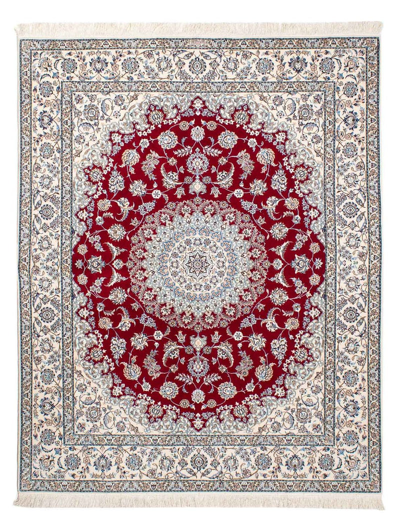 Perser Rug - Nain - Premium - 199 x 157 cm - dark red