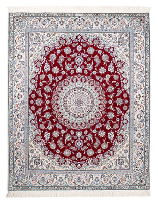 Perser Rug - Nain - Premium - 196 x 158 cm - dark red