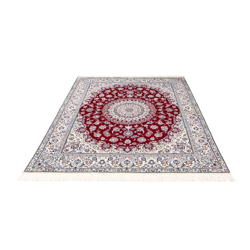 Perser Rug - Nain - Premium - 196 x 158 cm - dark red