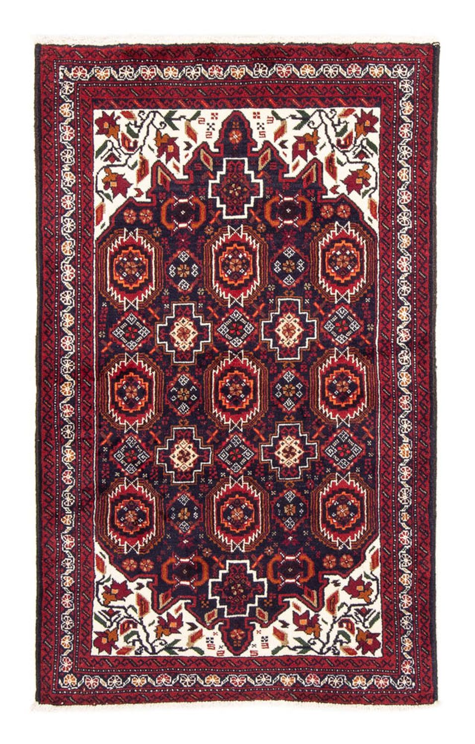 Runner Belutsch Rug - 178 x 102 cm - red