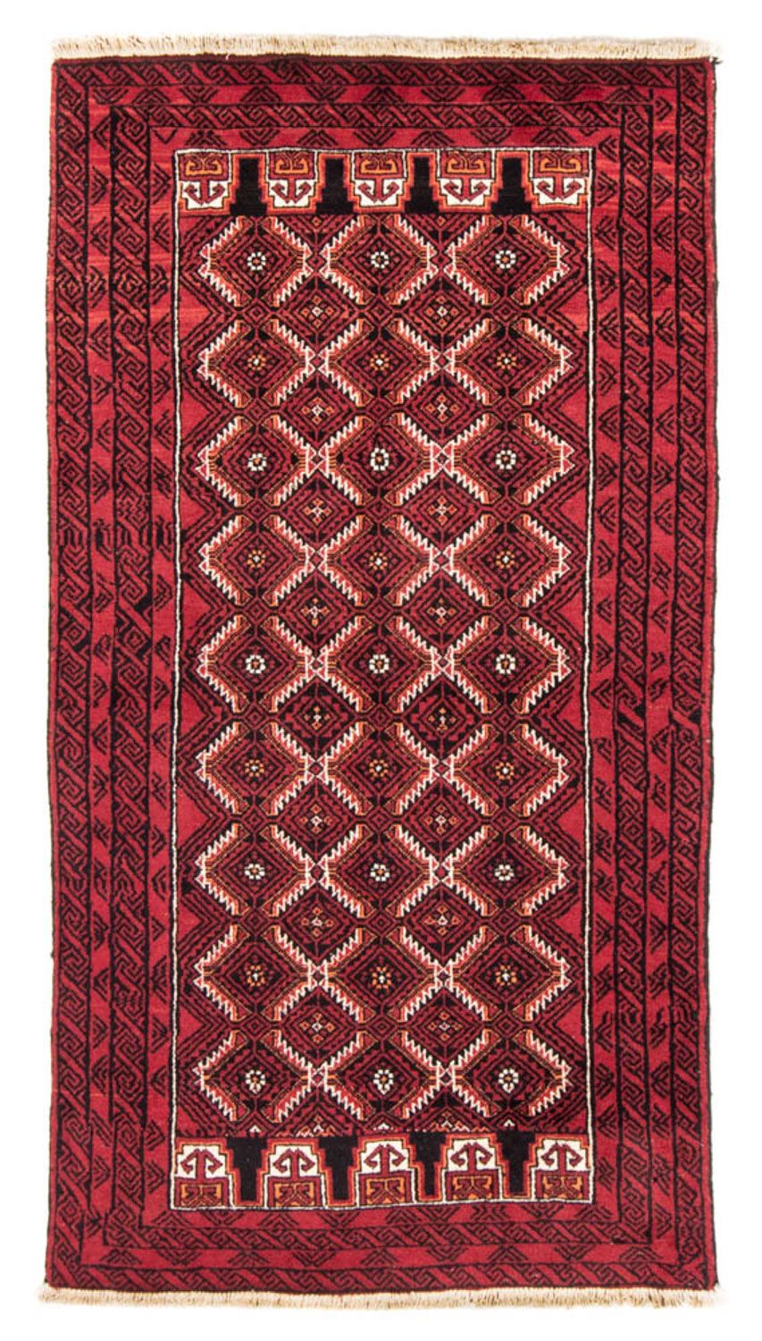 Runner Belutsch Rug - 191 x 101 cm - red