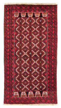Runner Belutsch Rug - 191 x 101 cm - red