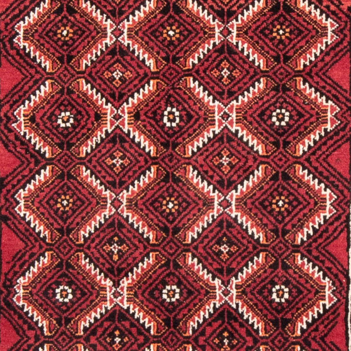 Runner Belutsch Rug - 191 x 101 cm - red