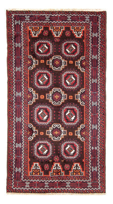 Runner Belutsch Rug - 192 x 101 cm - red