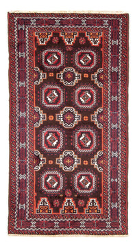 Runner Belutsch Rug - 192 x 101 cm - red