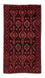 Runner Belutsch Rug - 182 x 100 cm - dark red