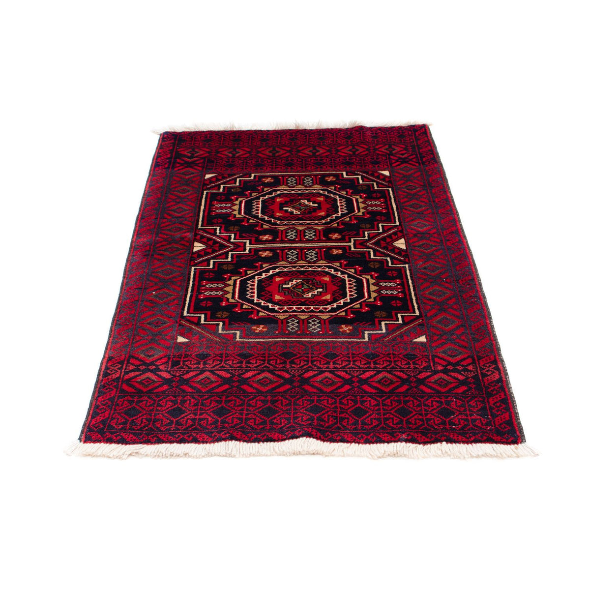 Belutsch Rug - 146 x 84 cm - dark red