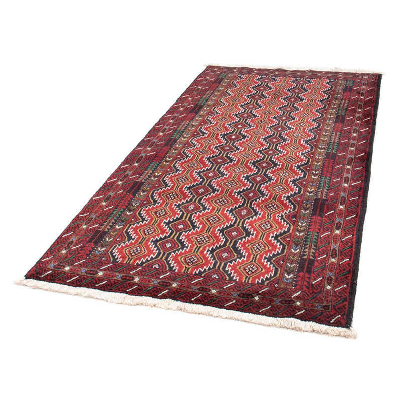 Runner Belutsch Rug - 206 x 106 cm - red