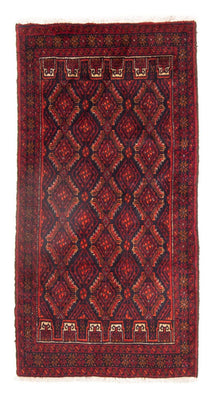 Belutsch Rug - 168 x 89 cm - dark red