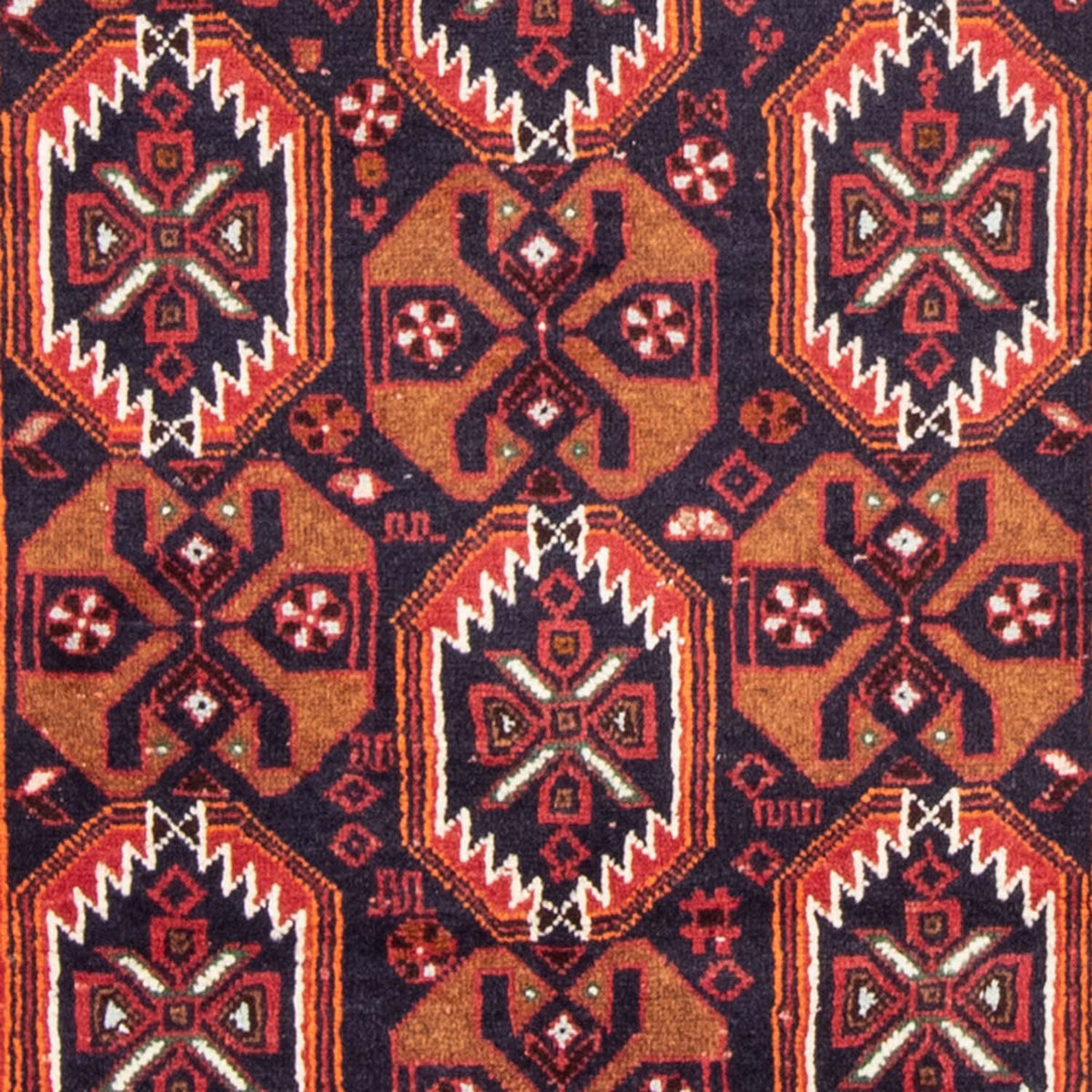 Runner Belutsch Rug - 202 x 100 cm - red