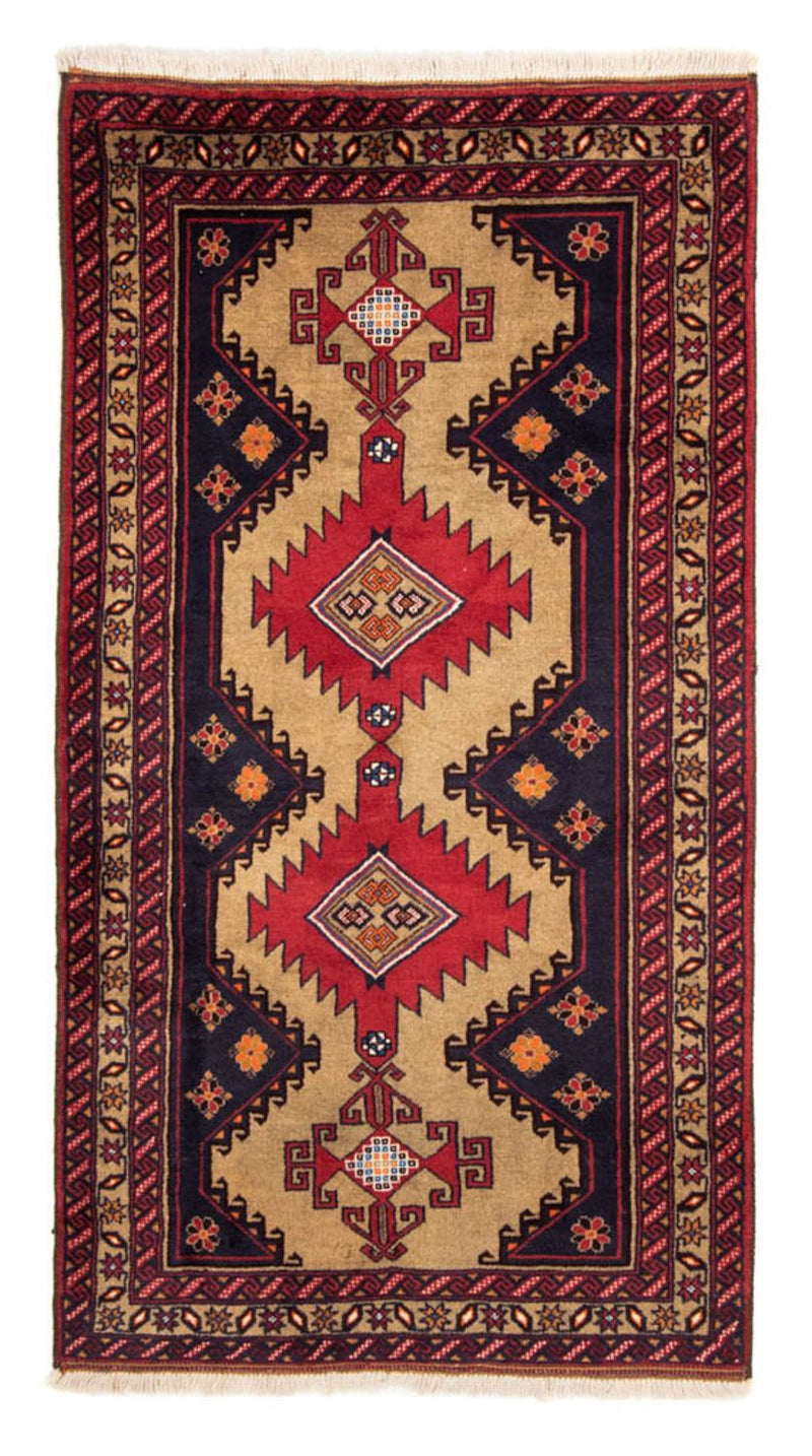 Runner Belutsch Rug - 215 x 111 cm - beige