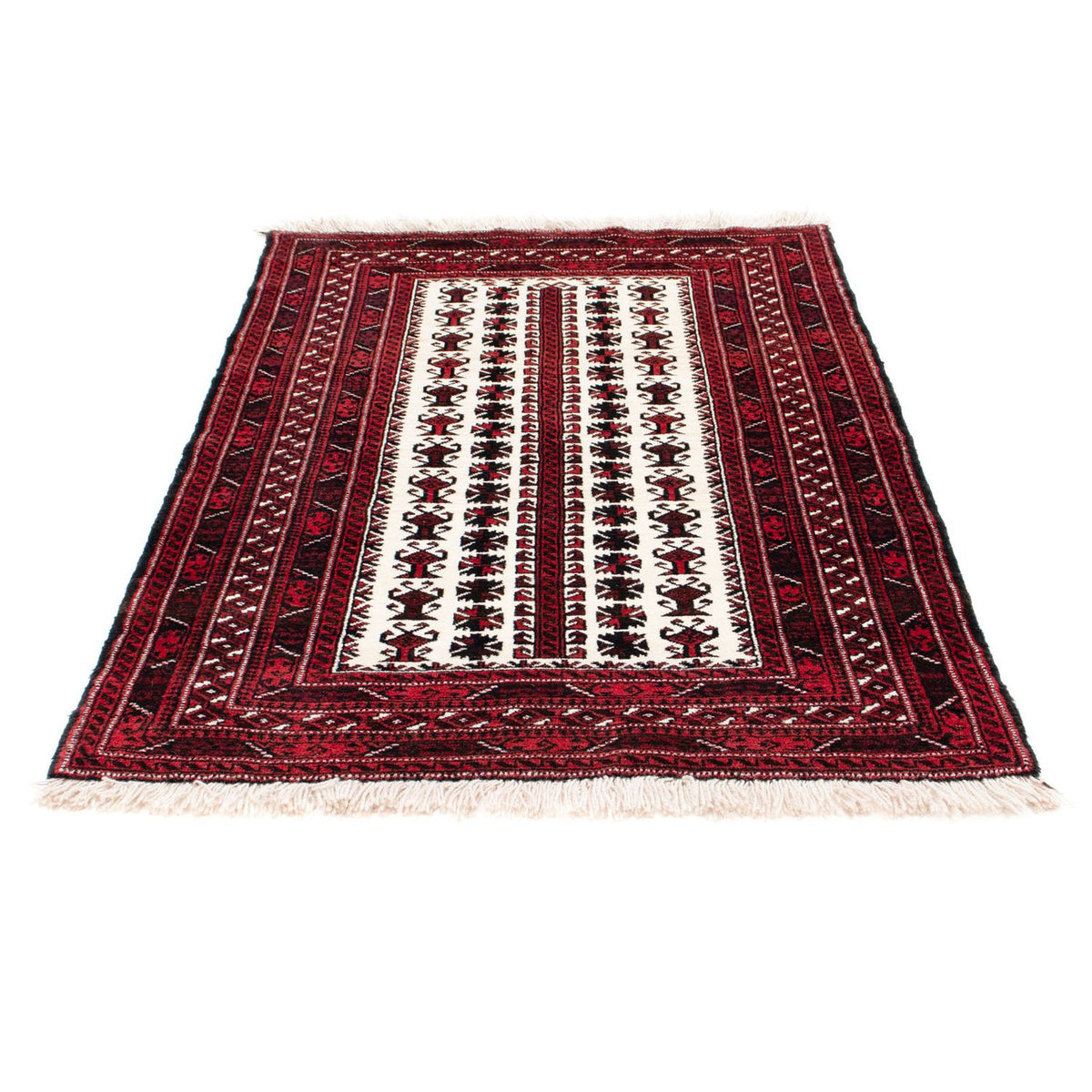 Belutsch Rug - 142 x 102 cm - dark red