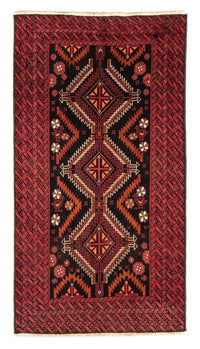 Runner Belutsch Rug - 196 x 106 cm - red
