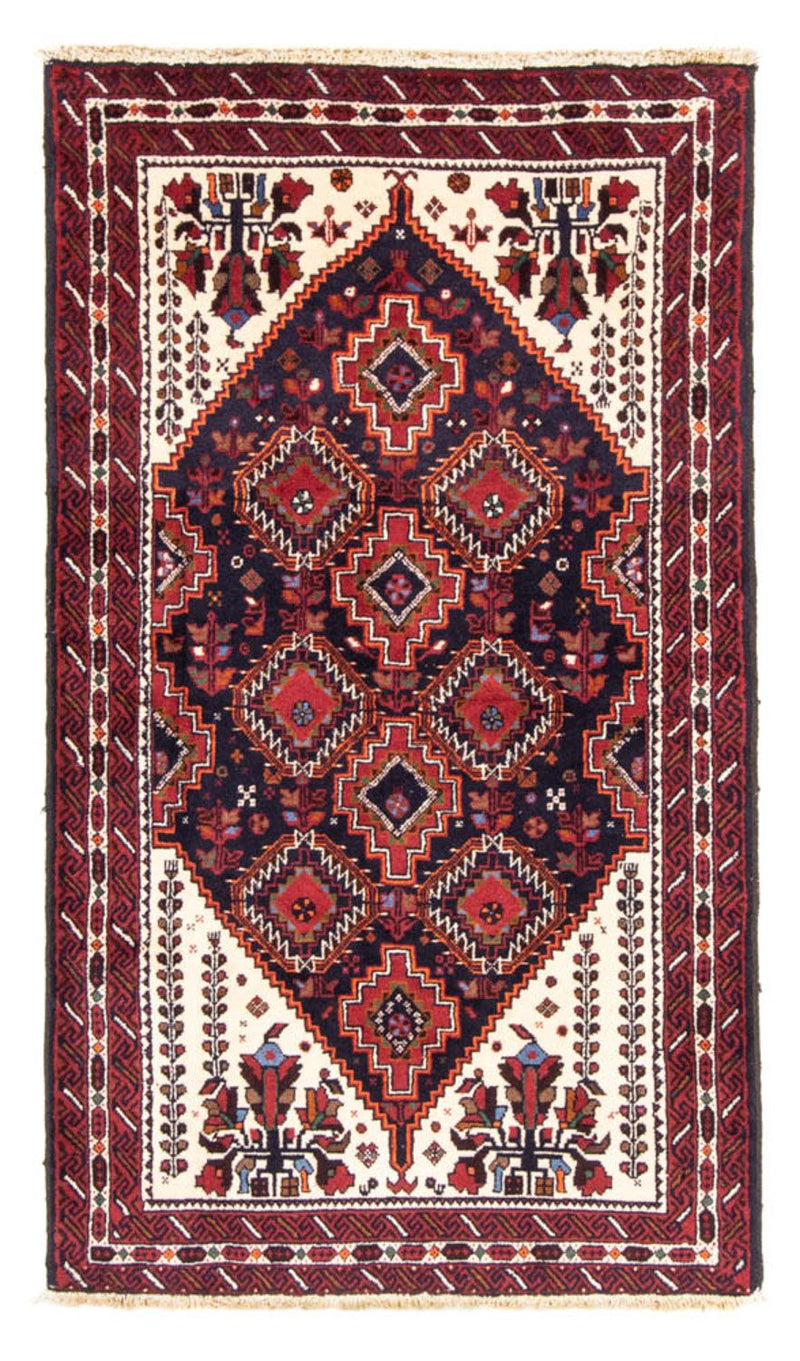 Runner Belutsch Rug - 185 x 103 cm - dark blue