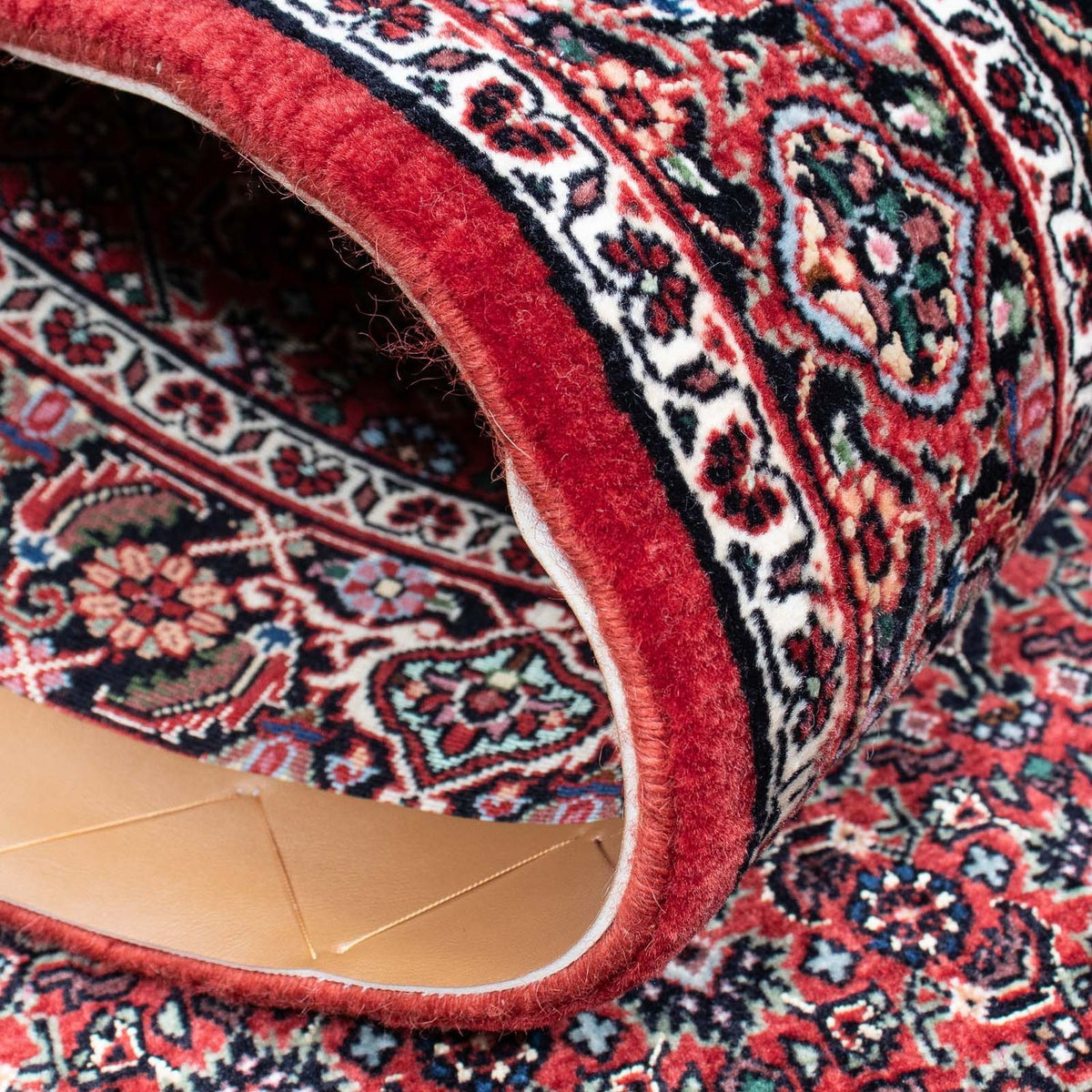 Runner Perser Rug - Bidjar - 195 x 98 cm - red