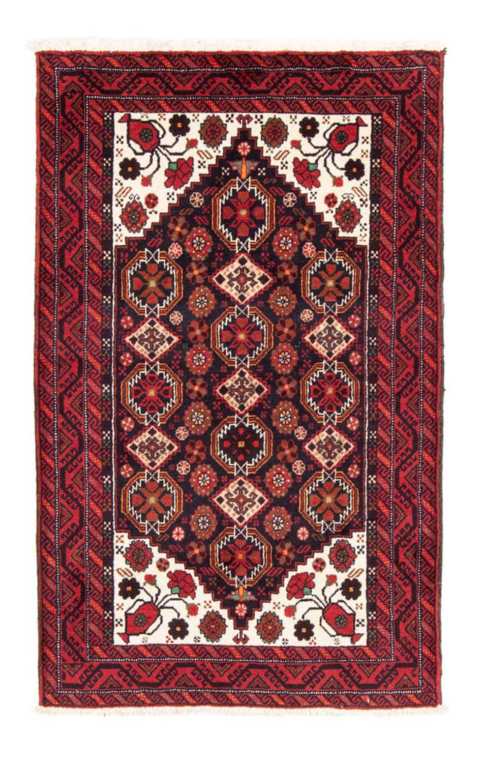 Runner Belutsch Rug - 175 x 100 cm - red