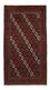 Runner Belutsch Rug - 186 x 102 cm - dark red