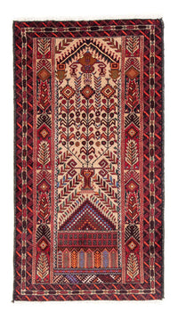 Runner Belutsch Rug - 195 x 99 cm - multicolored